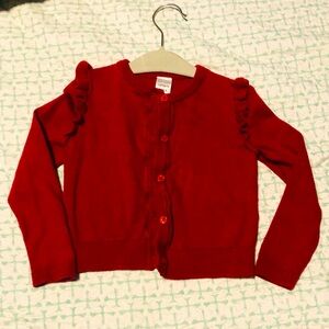 Holiday Red Toddler Sweater